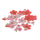 40 Piedces DIY Diary Album Sticker Scrapbooking Craft New Plum blossom