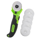 45mm Steel Rotary Cutter Fabric Cutting with 5 Pieces 45mm Rotary Replacement