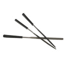 3 Pieces Mini Needle Rasp Set Assorted Rasp Model Plastic Grinding Tool Flat Round Triangle