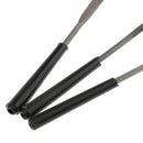 3 Pieces Mini Needle Rasp Set Assorted Rasp Model Plastic Grinding Tool Flat Round Triangle