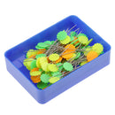 85 Pieces Mixed Color DIY Sewing accessories Patchwork Pins Flower Pin Sewing Pin With Box