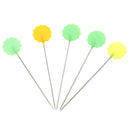 85 Pieces Mixed Color DIY Sewing accessories Patchwork Pins Flower Pin Sewing Pin With Box