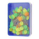 85 Pieces Mixed Color DIY Sewing accessories Patchwork Pins Flower Pin Sewing Pin With Box