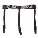 Mens Shirt Stays Holders Elastic Garters Belt Locking Clamps Camouflage 3