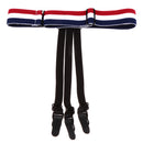 Pair Of Men Shirt Stays Holders Elastic Lock Garters 2