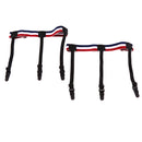 Pair Of Men Shirt Stays Holders Elastic Lock Garters 1