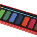 Watercolor Paints Set 12 Colors with Brush Artist Craft School Stationeries