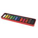 Watercolor Paints Set 12 Colors with Brush Artist Craft School Stationeries