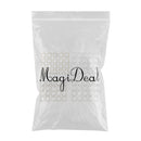 Pack of 20PCS Novelty Brass Square Jewelry Necklace Bracelet Earrings Findings Craft Projects Making DIY Accs Gold
