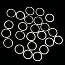 Pack of 20PCS Brass Copper Circle For Jewelry Necklace Earrings Making Craft Projects DIY Silver
