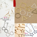 Pack of 20PCS Brass Copper Circle For Jewelry Necklace Earrings Making Craft Projects DIY Antique Brass