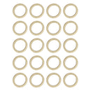 Pack of 20PCS Brass Copper Circle For Jewelry Necklace Earrings Making Craft Projects DIY Antique Brass