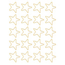 Pack of 20PCS Alloy Star Shape Findings For Jewelry Necklace Earrings Making DIY Craft Supplies Gold
