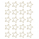 Pack of 20PCS Alloy Star Shape Findings For Jewelry Necklace Earrings Making DIY Craft Supplies Bronze