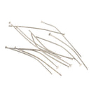 Pack of 500PCS T Shape Needles Flat Head Pins For Beading Crafts Jewelry Necklace Earrings Bracelet Making 40mm