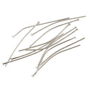 Pack of 500PCS T Shape Needles Flat Head Pins For Beading Crafts Jewelry Necklace Earrings Bracelet Making 40mm