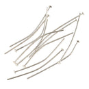 Pack of 500PCS T Shape Needles Flat Head Pins For Beading Crafts Jewelry Necklace Earrings Bracelet Making 40mm