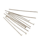 Pack of 500PCS T Shape Needles Flat Head Pins For Beading Crafts Jewelry Necklace Earrings Bracelet Making 32mm