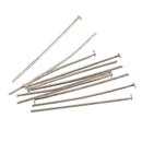 Pack of 500PCS T Shape Needles Flat Head Pins For Beading Crafts Jewelry Necklace Earrings Bracelet Making 32mm