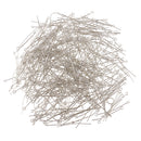 Pack of 500PCS Eyepins Eye Pins Needles For Jewelry Necklace Earrings Making Craft DIY 40mm