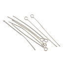 Pack of 500PCS Eyepins Eye Pins Needles For Jewelry Necklace Earrings Making Craft DIY 40mm
