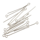 Pack of 500PCS Eyepins Eye Pins Needles For Jewelry Necklace Earrings Making Craft DIY 32mm