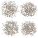 Pack of 500PCS Eyepins Eye Pins Needles For Jewelry Necklace Earrings Making Craft DIY 32mm
