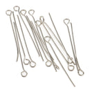 Pack of 500PCS Eyepins Eye Pins Needles For Jewelry Necklace Earrings Making Craft DIY 32mm