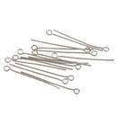 Pack of 500PCS Eyepins Eye Pins Needles For Jewelry Necklace Earrings Making Craft DIY 32mm
