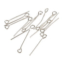 Pack of 500PCS Eyepins Eye Pins Needles For Jewelry Necklace Earrings Making Craft DIY 20mm