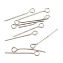 Pack of 500PCS Eyepins Eye Pins Needles For Jewelry Necklace Earrings Making Craft DIY 20mm