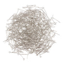 Pack of 500PCS Eyepins Eye Pins Needles For Jewelry Necklace Earrings Making Craft DIY 20mm