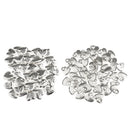 50 Pieces Alloy Mama Pattern Heart Shape Hanging Pendant Charms for Jewelry Making Crafts