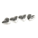50 Pieces Alloy Mama Pattern Heart Shape Hanging Pendant Charms for Jewelry Making Crafts