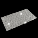 Iron On Beaded Glass Rhinestone Mesh Trims Applique Decoration DIY Motifs