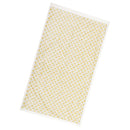 Iron On Yellow Beaded Glass Rhinestone Mesh Trim Applique Motifs