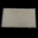 Iron On Beaded Glass Rhinestone Mesh Trim Applique Motif