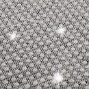 Iron On Beaded Glass Rhinestone Mesh Trim Applique Motif