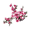 Sewing Embellishments Scrapbooking Clothes Costume DIY Lace Embroidered Venise Trim Clothes Sewing Applique Plum Blossom Pink