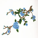 Lace Flower Embroidered Fabric Applique Patches Sewing on Clothes Dress Embellishment