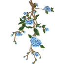 Lace Flower Embroidered Fabric Applique Patches Sewing on Clothes Dress Embellishment