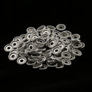 100 Pieces Tibetan Silver Spacer and Stopper Bead for Fashion Jewelry Making 9mm