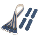 Pack of 2PCS PU Leather Replacement Strap for Women Ladies Purse Handbag Accessories Royal Blue