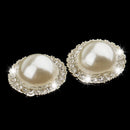 5 Pieces Pearl+ Rhinestone Decorative Buttons Sewing Buttons Sewing Craft