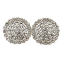 5 Pieces Pearl+ Rhinestone Decorative Button Sewing Button Garment Accs 17mm