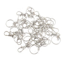 20 Pieces Lobster Clasps Claw Swivel Trigger Clips Snap Hooks Key Ring