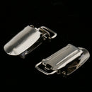 20 Pieces Metal Paci Pacifier Suspender Clips Holder For Crafts 1.5x3cm