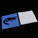 6 Pieces Plastic Drawing Templates Ruler Stencils for Kids Children Drawing Crafts School Stationery