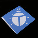 6 Pieces Plastic Drawing Templates Ruler Stencils for Kids Children Drawing Crafts School Stationery