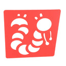 6 Pieces Plastic Drawing Templates Ruler Stencils for Kids Children Drawing Crafts School Stationery